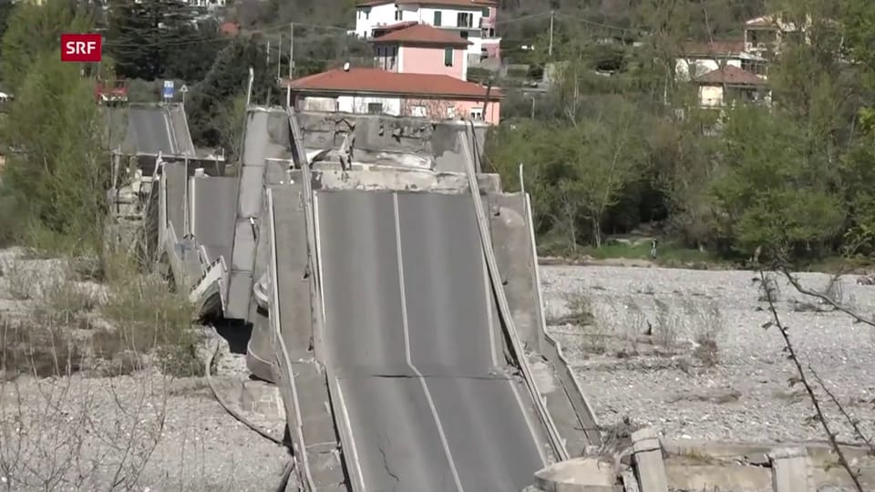 Wieder stürzt eine Brücke in Italien ein