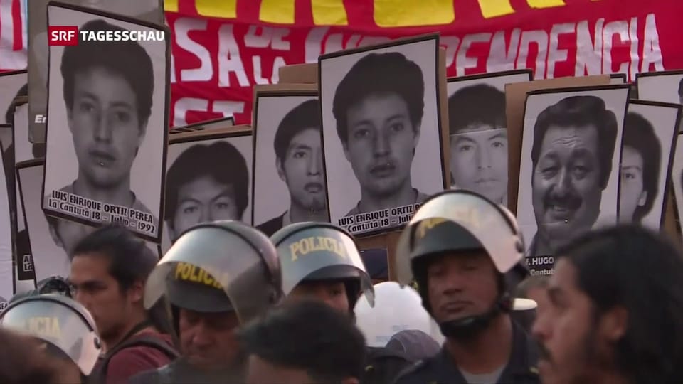 Aus dem Archiv: Demos gegen Begnadigung von Fujimori