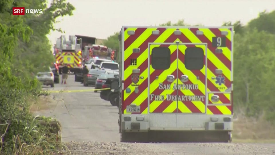 Mindestens 50 Tote: Migranten in Lastwagen in Texas entdeckt