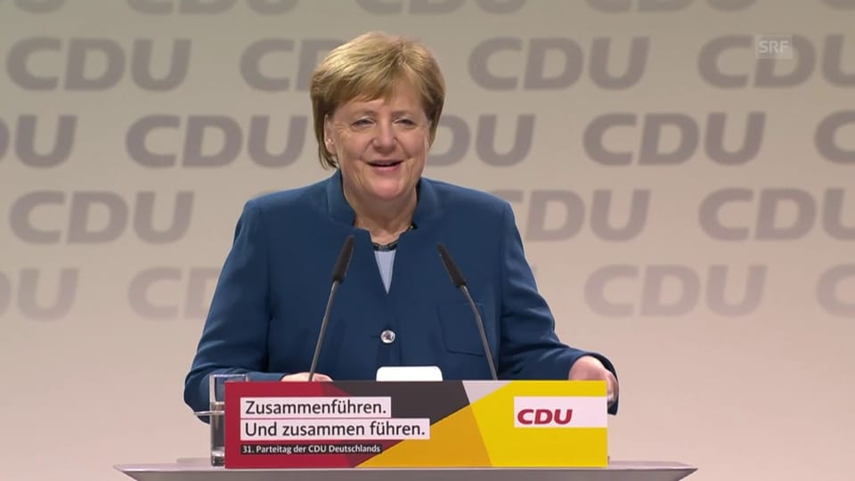Angela Merkel bedankt sich – und zieht Bilanz