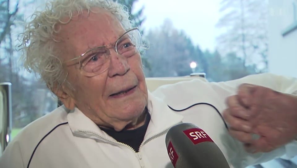Hans Erni feiert seinen 105. Geburtstag