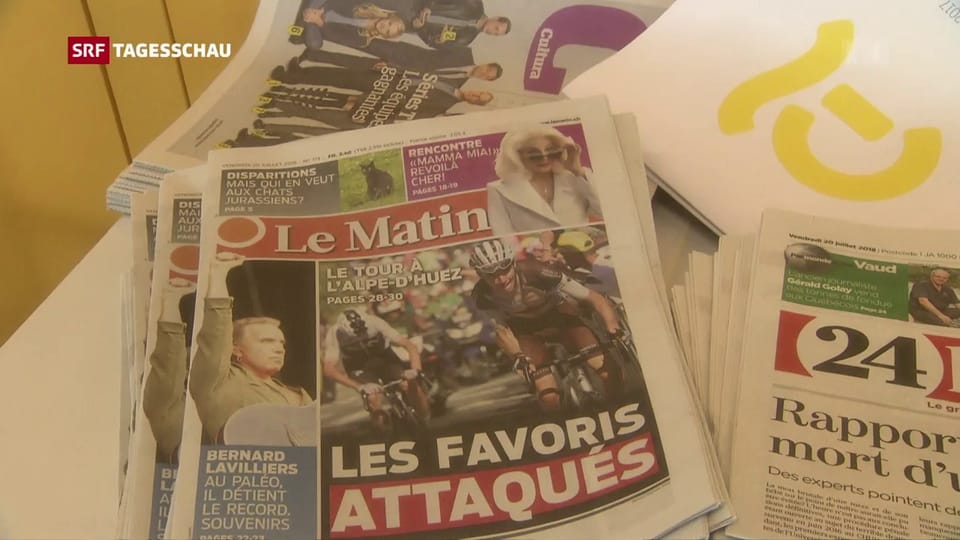 Zeitung «Le Matin» wird eingestellt