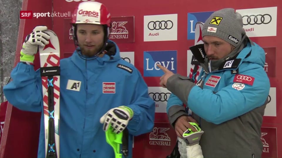 Hirscher gewinnt den Slalom von Levi