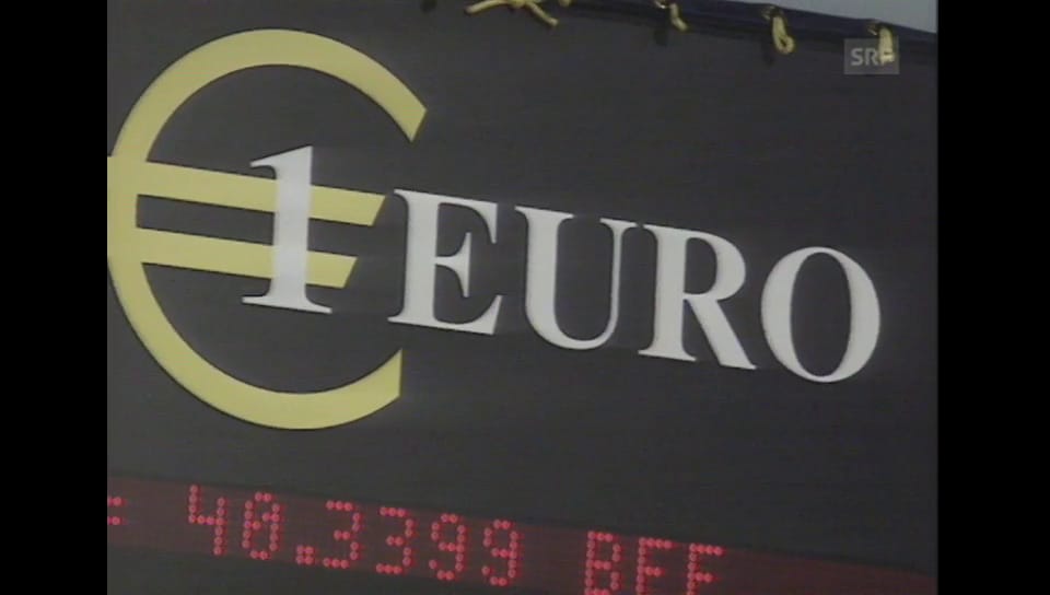 Aus dem Archiv: Die Tagesschau zur Einführung des Euros