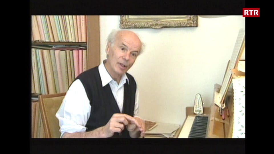 Inscunter cun il cumponist Gion Antoni Derungs (11.11.2001)