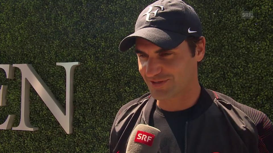Wie sich Federer vor den US Open fühlt