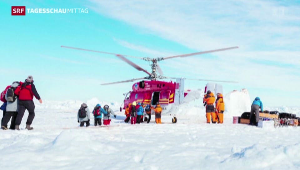 Rettungsaktion in der Antarktis