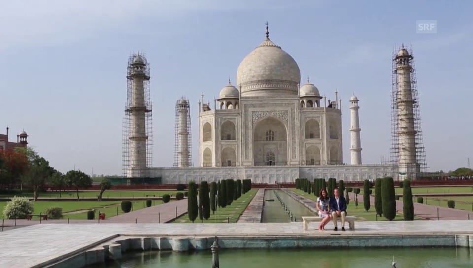 William und Kate besuchen den Taj Mahal (unkomm.)