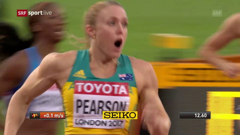 100 m Hürden: Gold für Sally Pearson