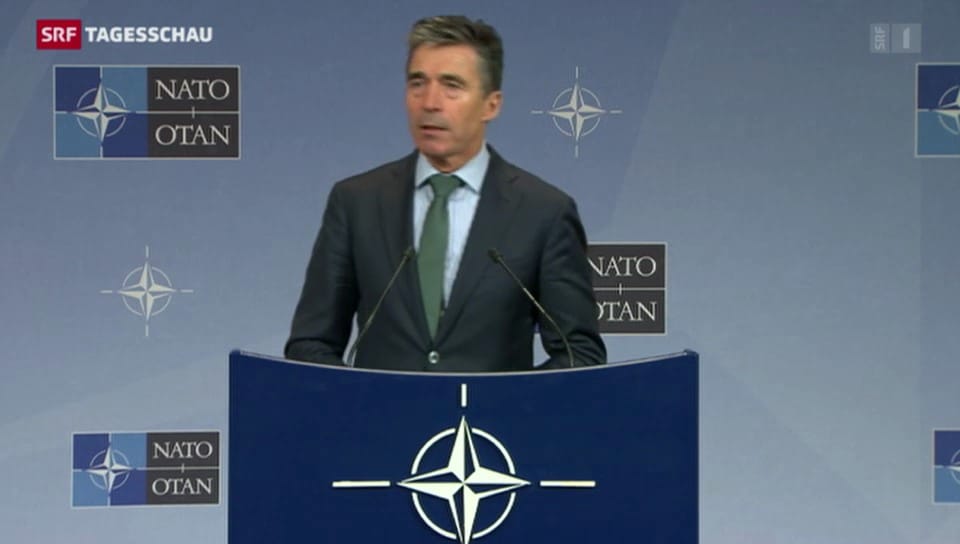Nato legt Russland-Zusammenarbeit auf Eis