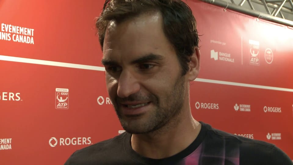 Federer: «Der Rücken ist ein wenig steif»