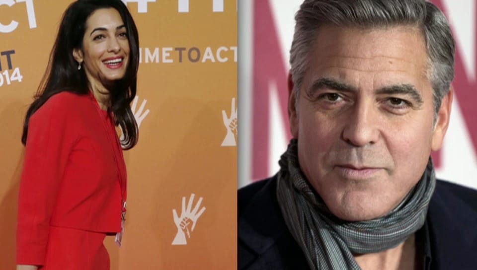 Papierkram erledigt: George Clooney darf jetzt heiraten