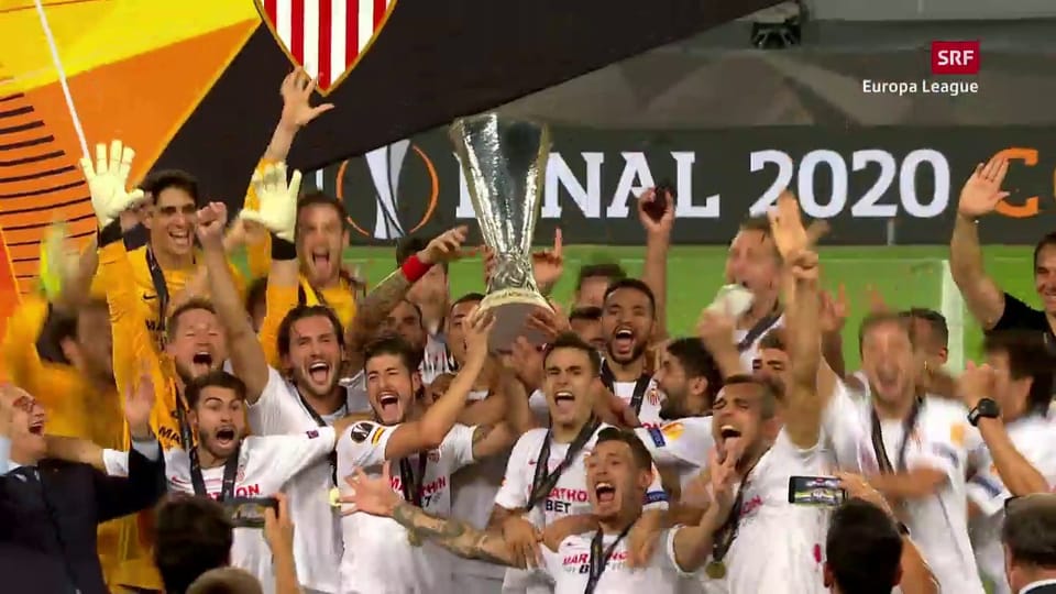 So feiert Sevilla den 6. Europa-League-Titel