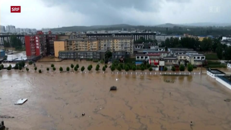 Archiv: Tote und Vermisste nach Überschwemmungen in Zhengzhou