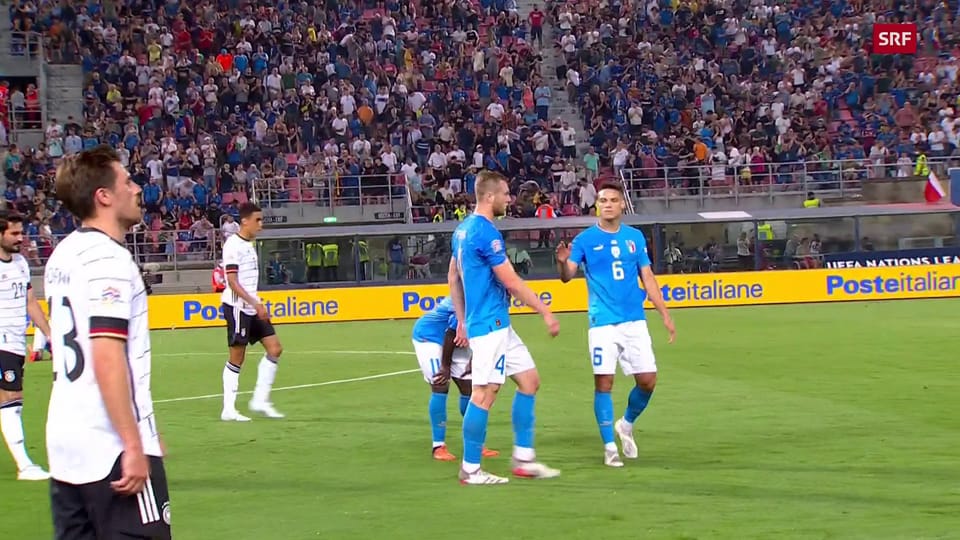 Gnonto bereitet vor: Italien und Deutschland spielen 1:1
