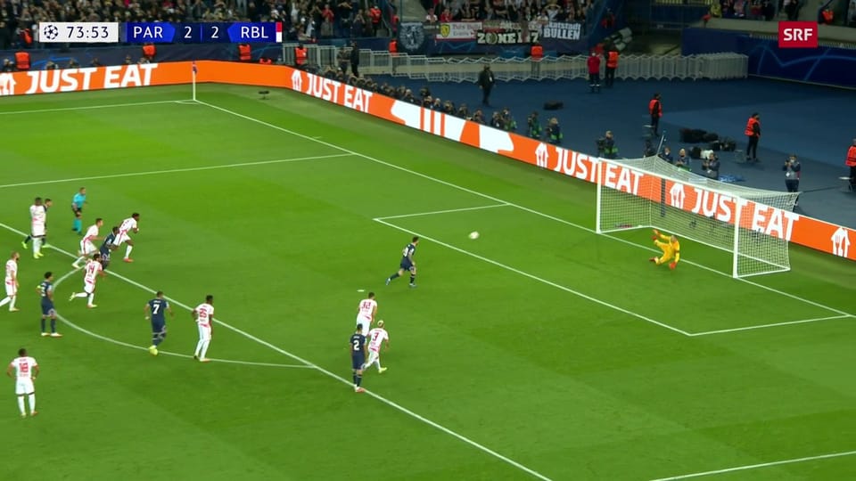 Messi düpiert Leipzig-Keeper Gulacsi mit Panenka