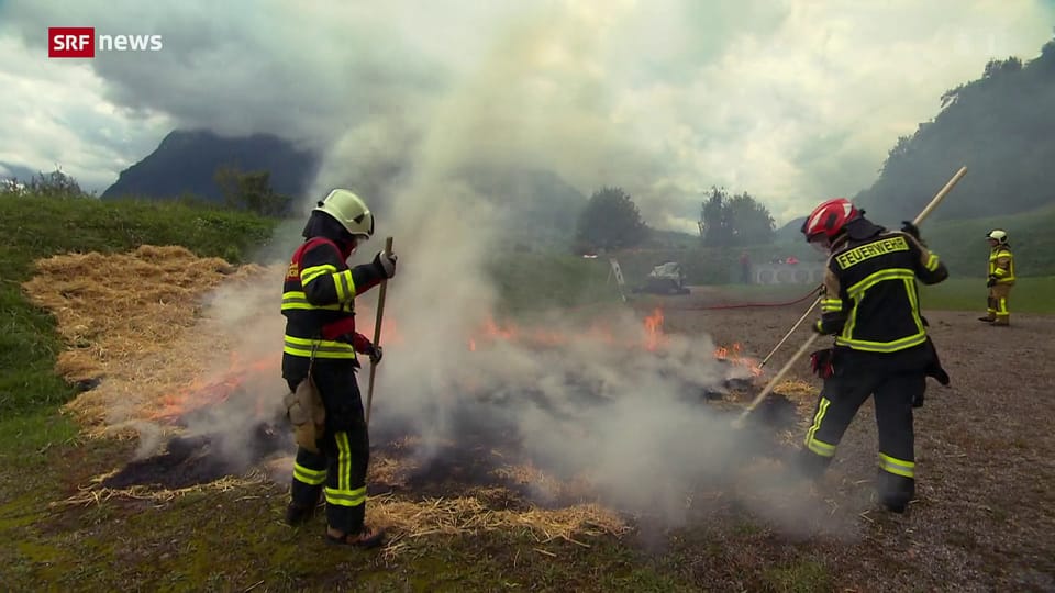 Feuerwehren rüsten sich für künftige Waldbrände