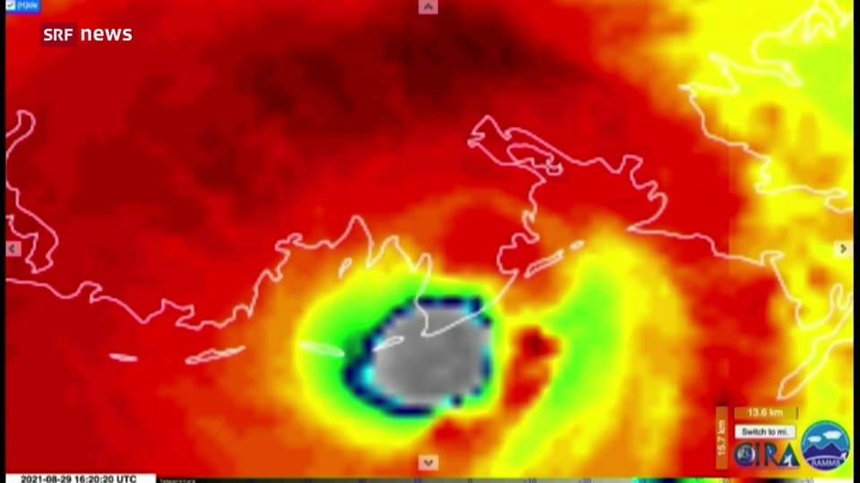 «Katastrophaler» Hurrikan «Ida» erreicht die US-Golfküste