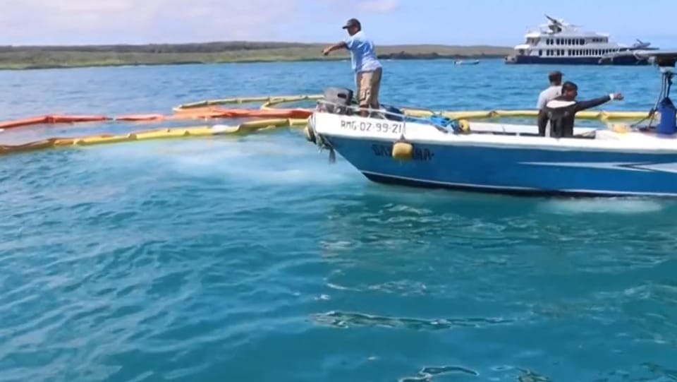 Tausende Liter Diesel vor Galapagos-Inseln ausgelaufen