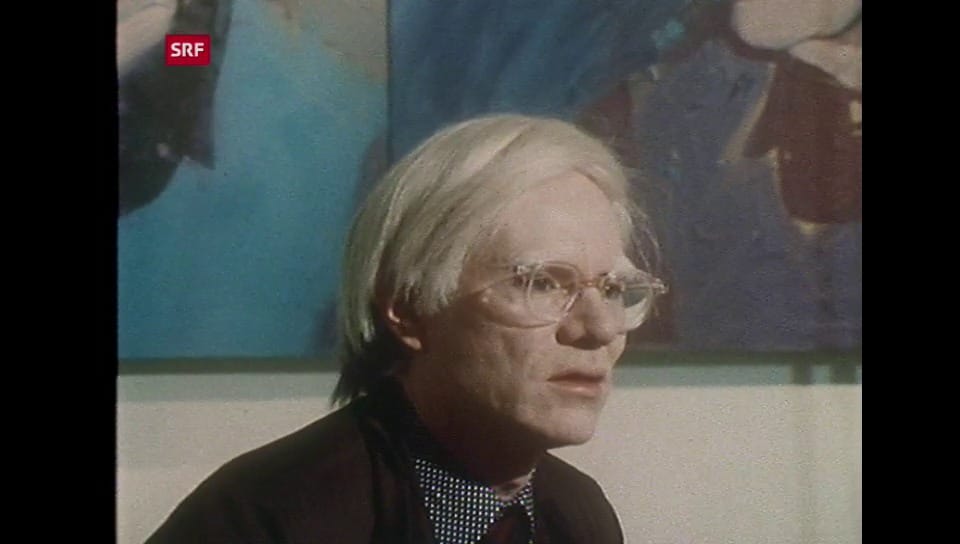 Aus dem Archiv: Warhol-Ausstellung in der Galerie Bischofberger