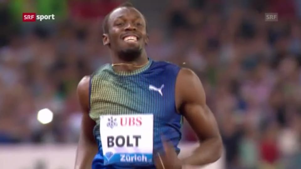 2013: Bolts Sieg über 100 m