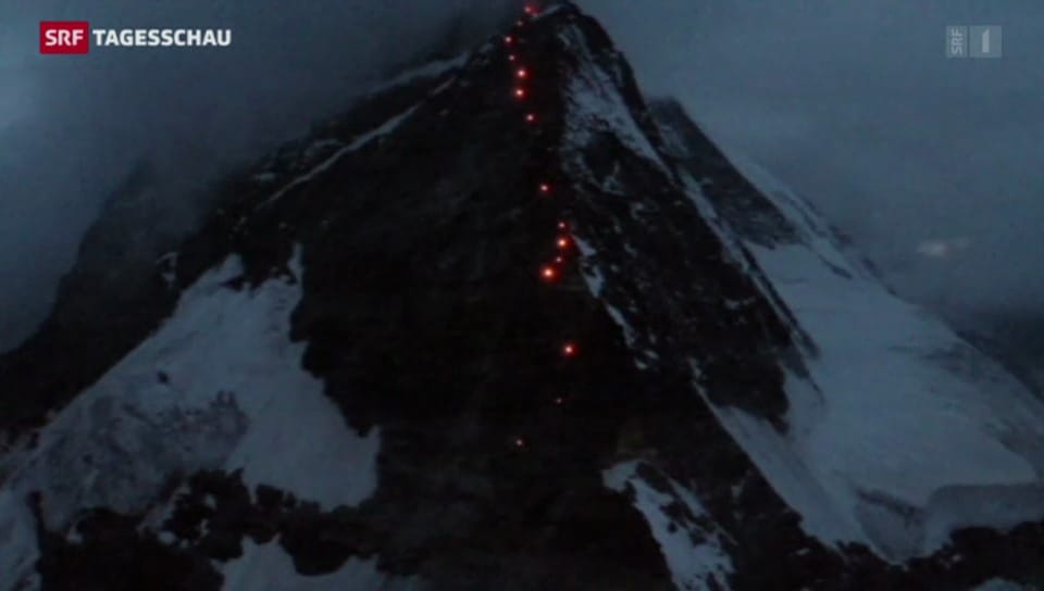 Erleuchtetes Matterhorn