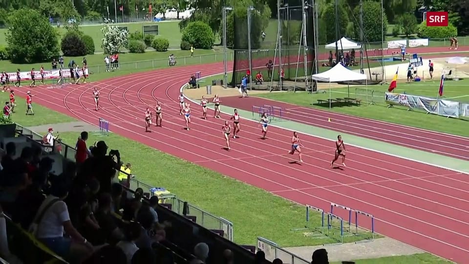 Starker Auftritt der Schweizer 4x100-m-Staffel