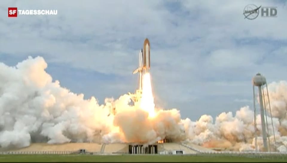 Es ist der letzte Start eines Space Shuttles.