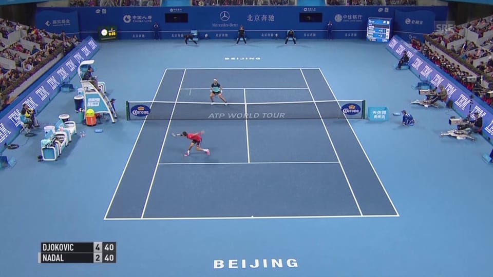 Djokovic gewinnt Peking-Final gegen Nadal