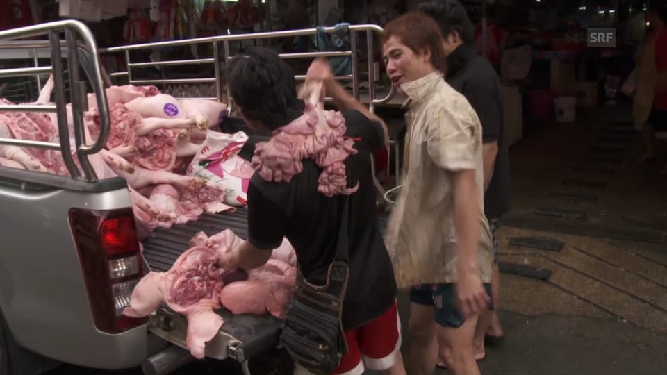 Auf dem Fleischmarkt