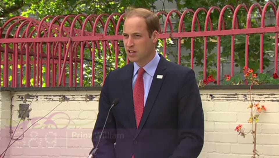 Prinz William: «George mag es lieber trocken»