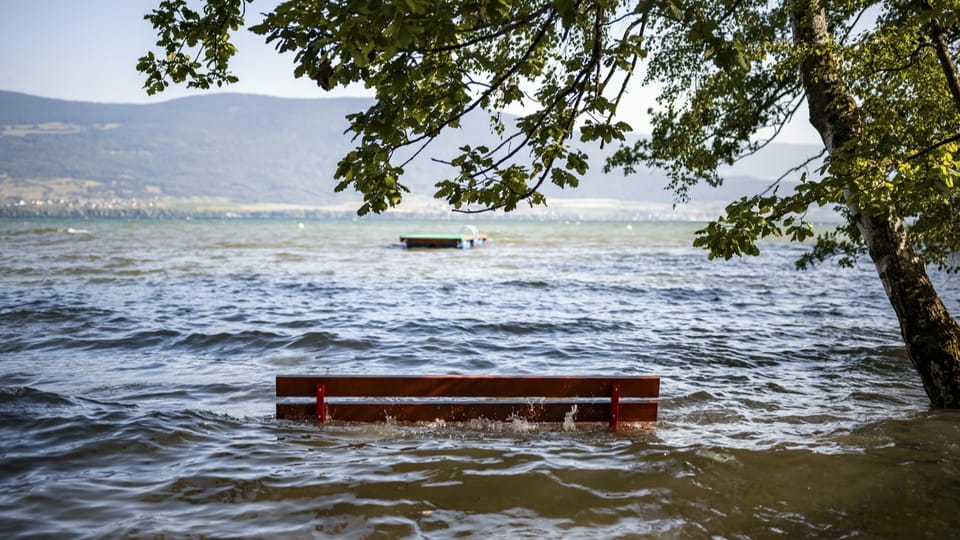 Campingplatz in Muntelier steht noch immer unter Wasser