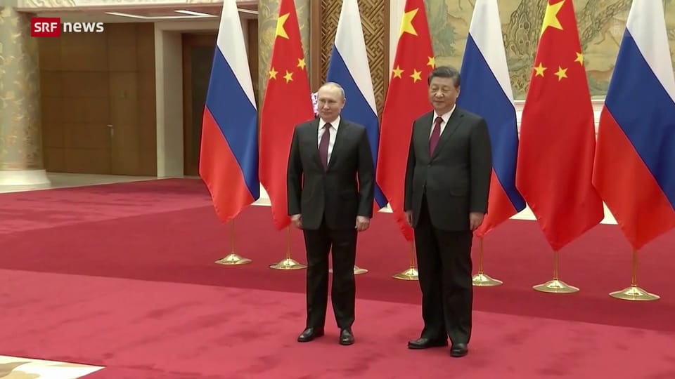 Putin auf Besuch in Peking
