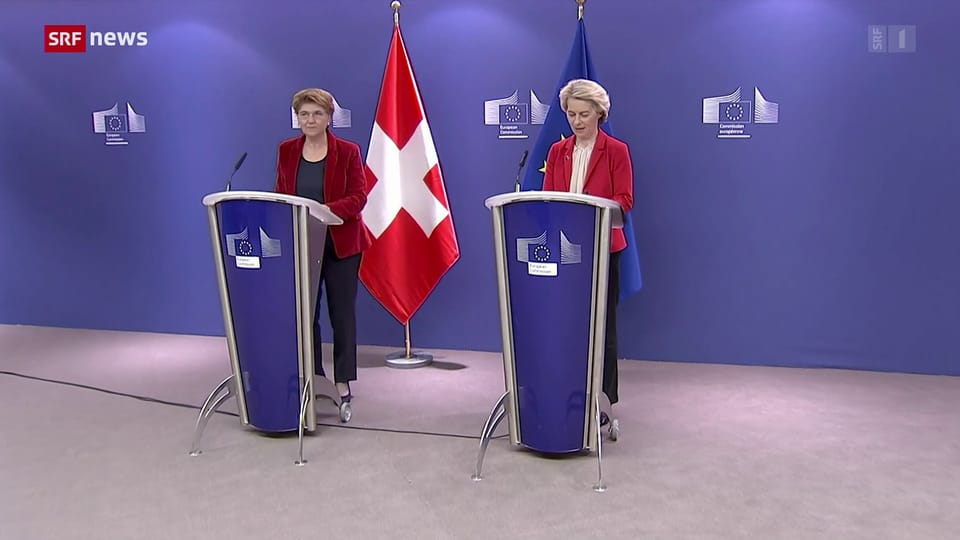 Offizieller Start der Verhandlungen zwischen der Schweiz und der EU