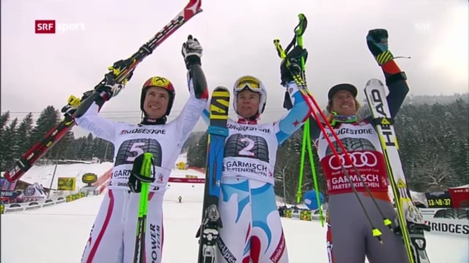 Ski: Riesenslalom Männer in Garmisch («sportpanorama»)