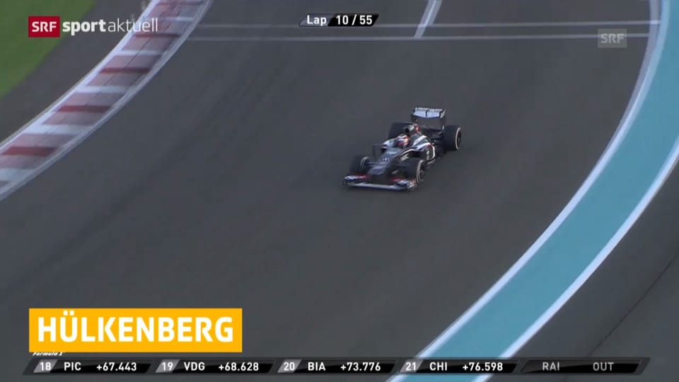 Nico Hülkenberg beendet Saison bei Sauber («sportaktuell»)