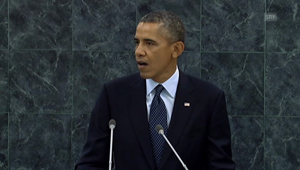 Obamas Rede zu Syrien vor der UNO-Vollversammlung (Englisch)