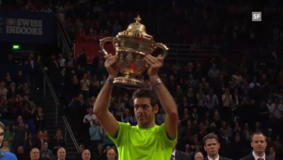 ATP Basel: Sieger-Zeremonie