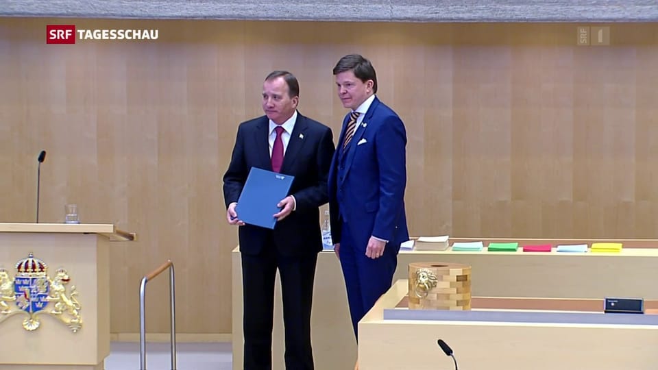 Stefan Löfven erneut zum Ministerpräsidenten gewählt worden