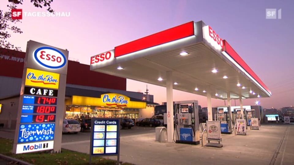Das in Aserbaidschan domizilierte Energie-Unternehmen Socar übernimmt die Esso Schweiz. (Tagesschau, 19.30 Uhr, 16.11.2011)