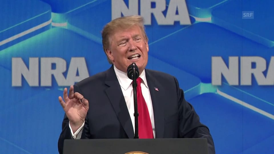 Donald Trump: «Die Demokraten wollen euch eure Waffen wegnehmen»