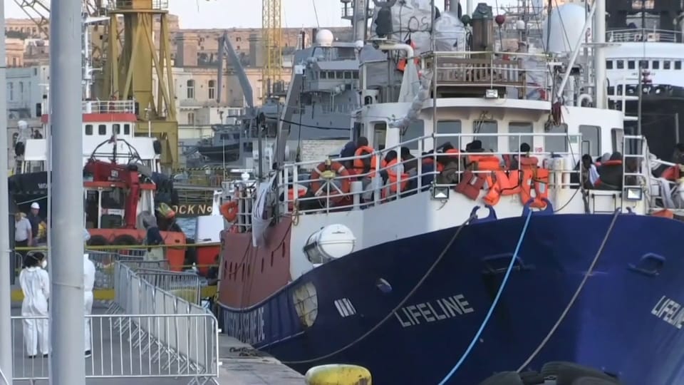 Rettungsschiff «Lifeline» darf in Valetta auf Malta in den Hafen