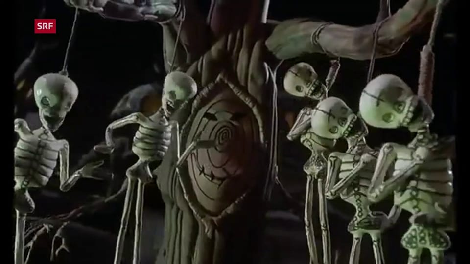 Der Song «This is Halloween» aus dem Film «Nightmare before Christmas». 