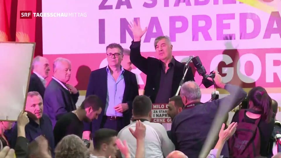 Milo Djukanovic gewinnt die Präsidentschaftswahl in Montenegro