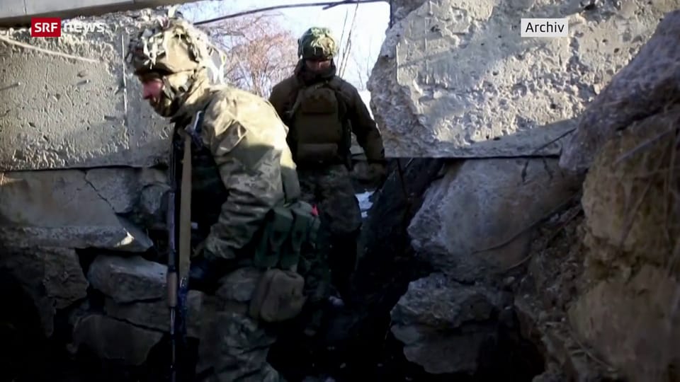 Archiv: Ukraine zieht Soldaten aus Awdijiwka ab