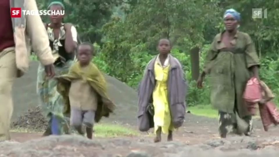 Rebellen wollen ganzen Kongo einnehmen («Tagesschau», 21.11.2012)