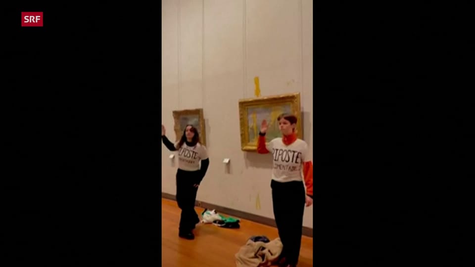 Aktivistinnen werfen Suppe auf Monet-Gemälde