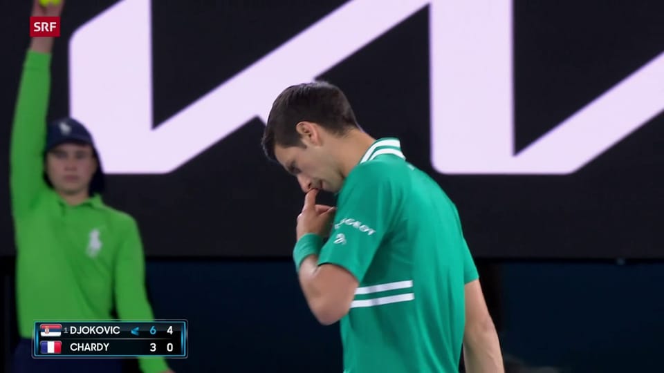 Djokovic erteilt Chardy eine Lektion