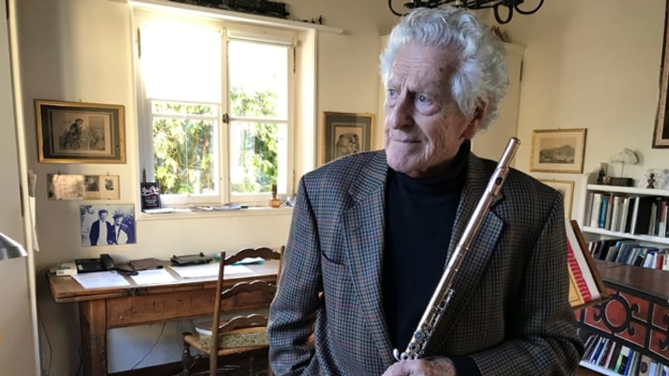 Peter Lukas Graf ist einer der bekanntesten Flötenspielern der Welt