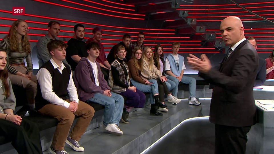 Gesundheitsminister Berset zu den Jugendlichen: «Sie waren wirklich alle perfekt.» Gesundheitsminister Berset zu den Jugendlichen: «Sie waren wirklich alle perfekt.»